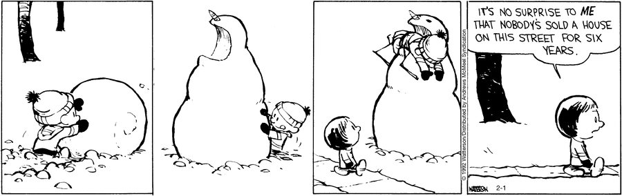 Snowman Eats Calvin